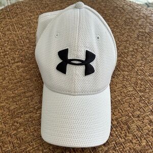 White and Gray Cap